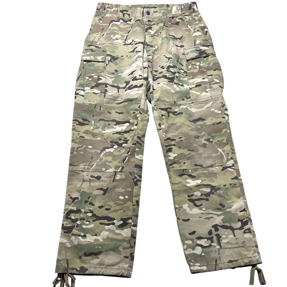 5.11 Tactical Series Pants Mens Large Multicolor Camo Cargo Army Workwear 35x32